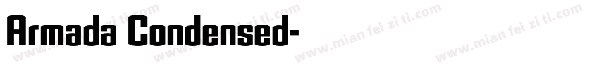 Armada Condensed字体转换
